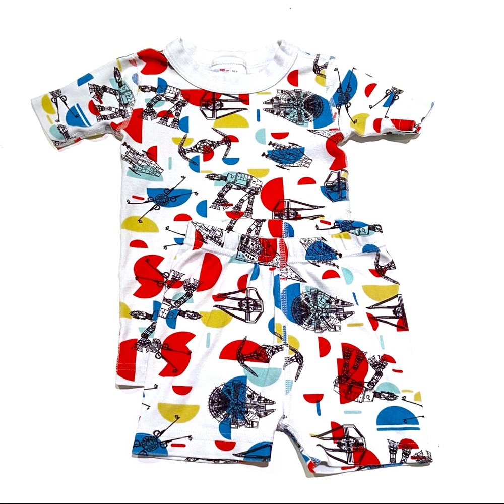 Hanna Andersson Star Wars Pajama Shorts Set